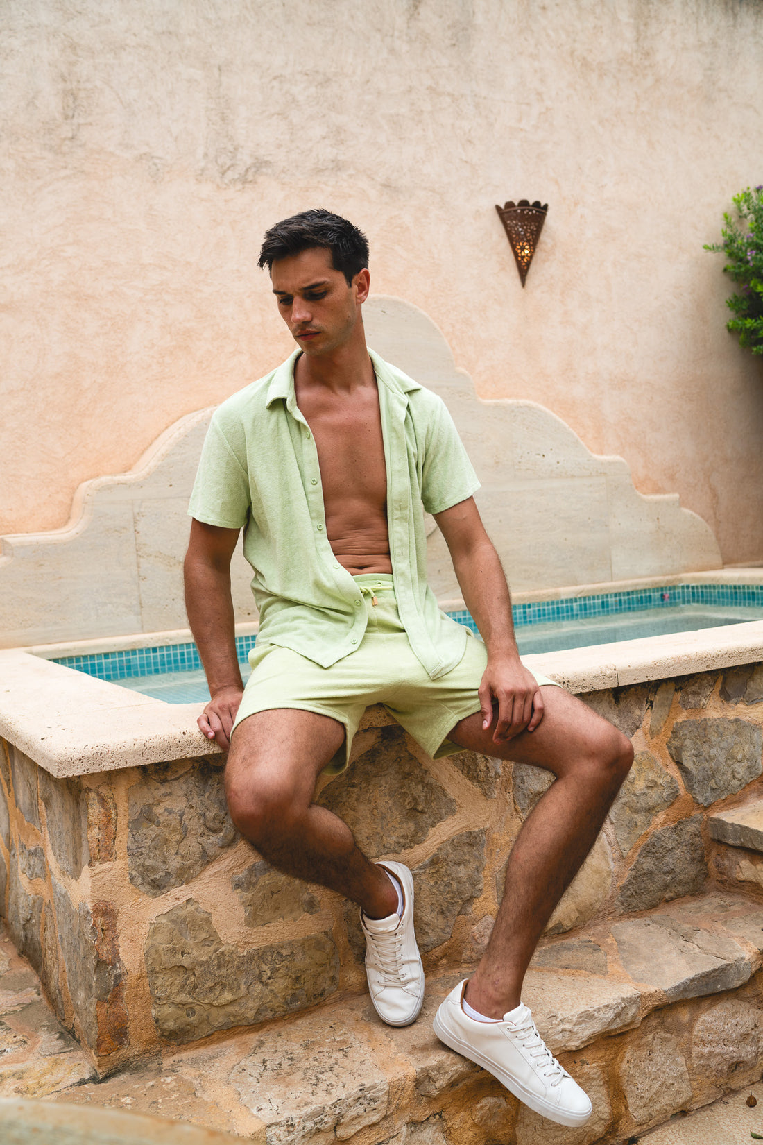 Terry Shorts / Green