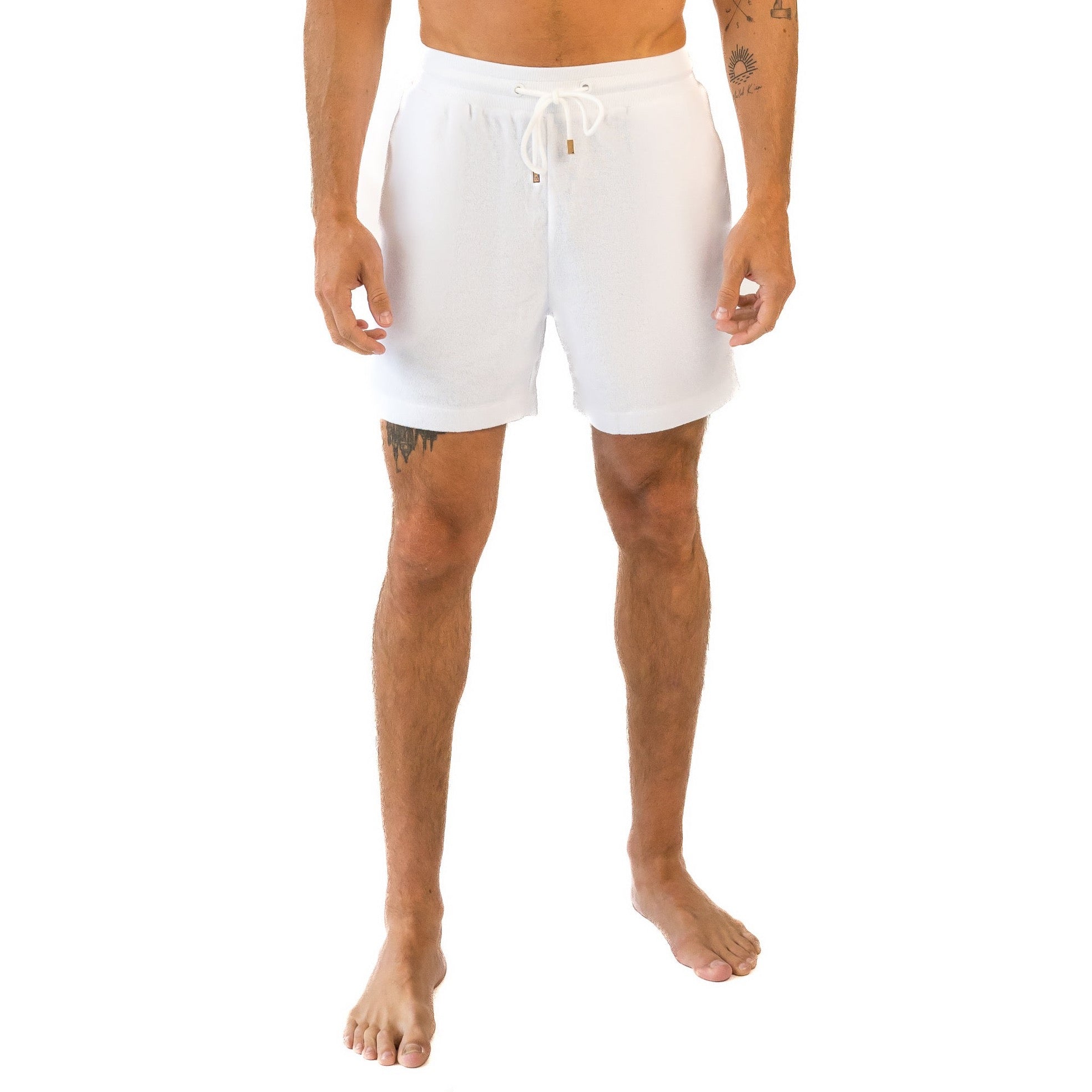 Terry Shorts / White