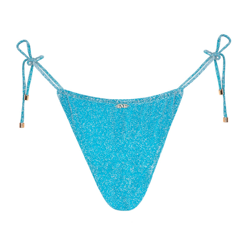 Freya Bikini Bottoms / Blue Glitter